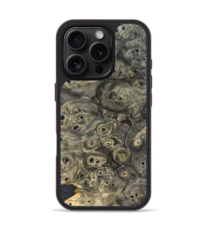 iPhone 16 Pro Wood Phone Case - Jazmine (Wood Burl, 820651)