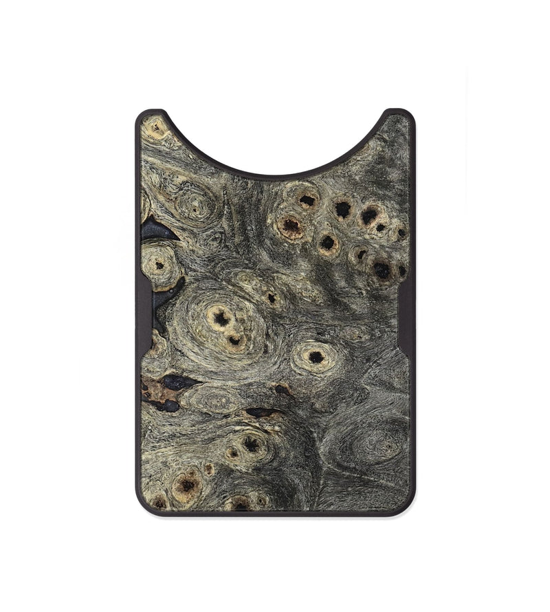 Alloy Wood Wallet - Oral (Wood Burl, 820652)