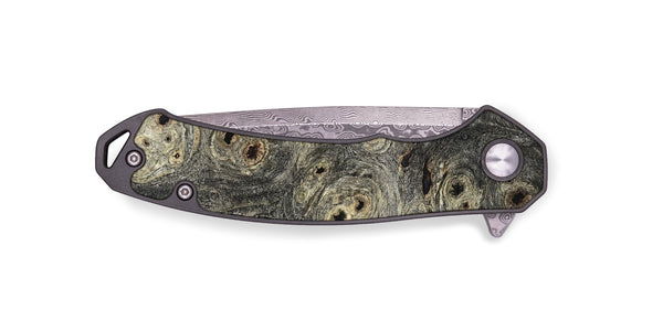 EDC Wood Pocket Knife - Oral (Wood Burl, 820652)