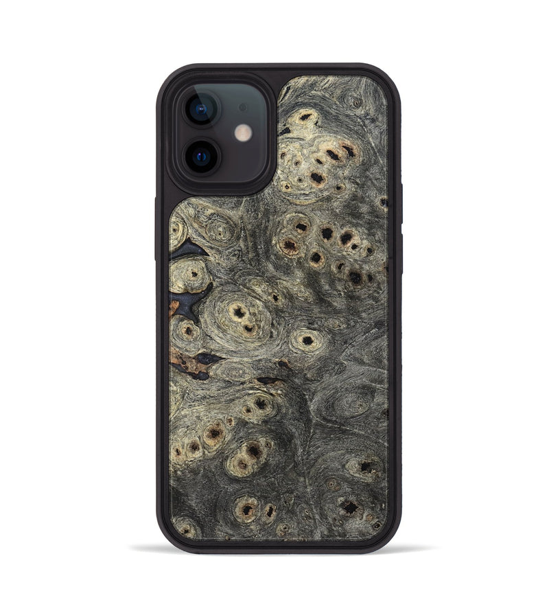 iPhone 12 Wood Phone Case - Oral (Wood Burl, 820652)