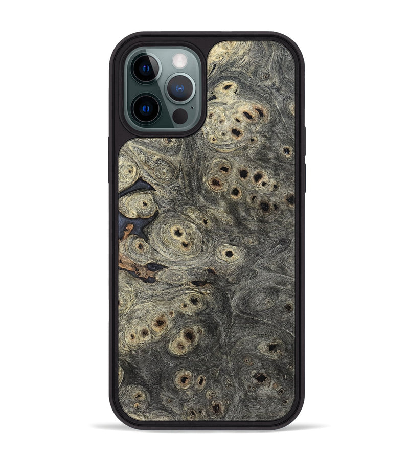 iPhone 12 Pro Max Wood Phone Case - Oral (Wood Burl, 820652)