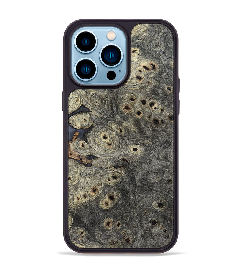 iPhone 14 Pro Max Wood Phone Case - Oral (Wood Burl, 820652)