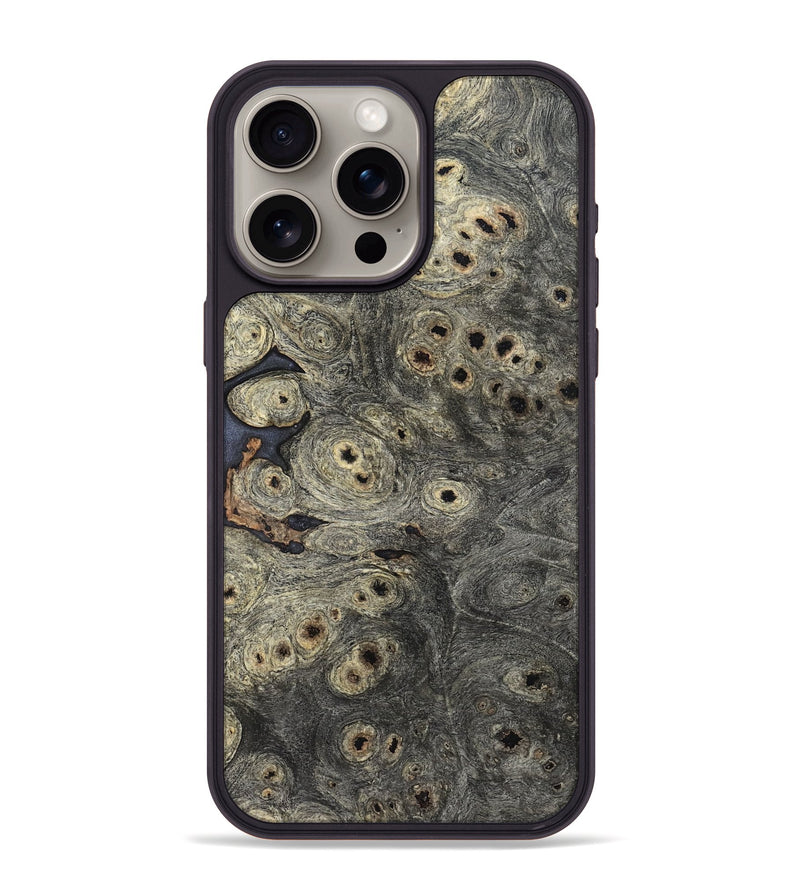 iPhone 15 Pro Max Wood Phone Case - Oral (Wood Burl, 820652)