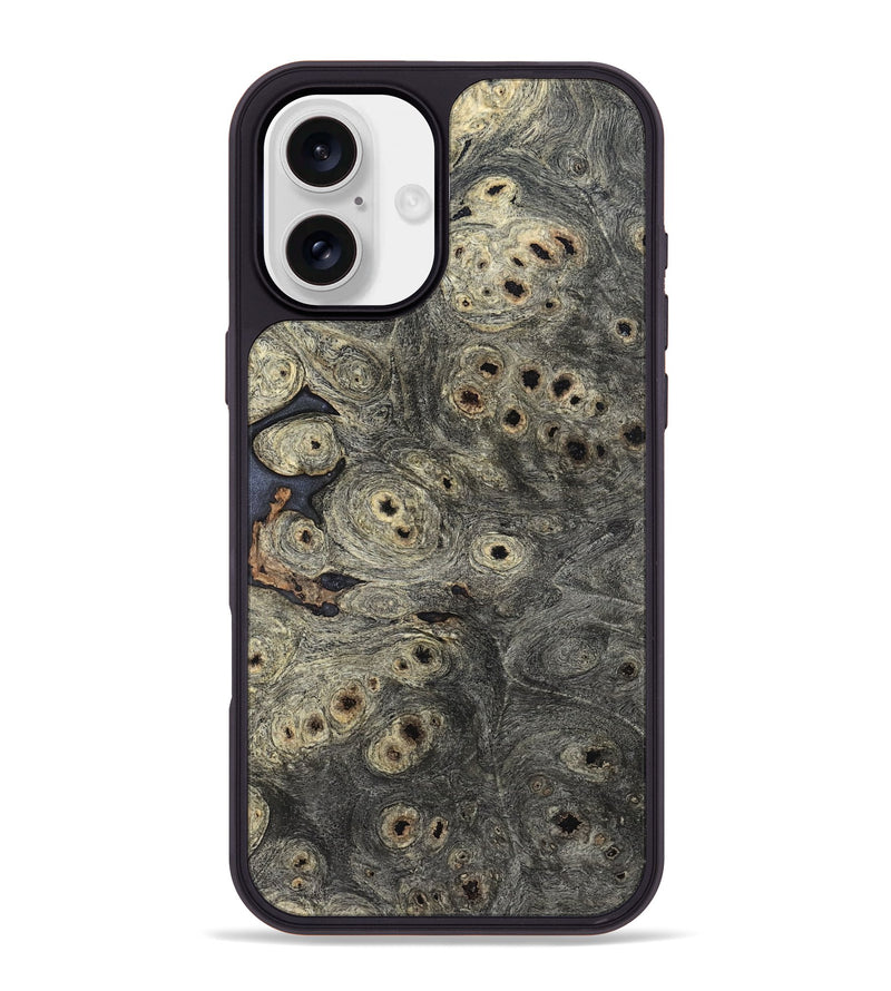 iPhone 16 Plus Wood Phone Case - Oral (Wood Burl, 820652)