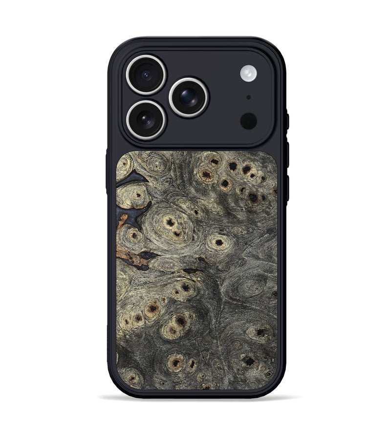 iPhone 17 Pro Wood Phone Case - Oral (Wood Burl, 820652)