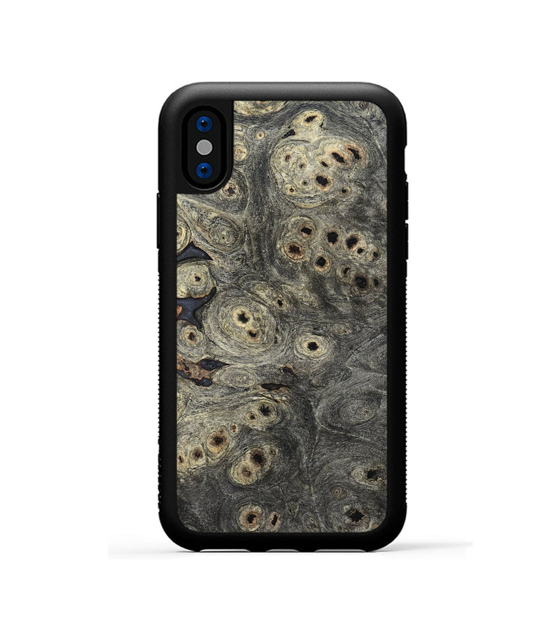 iPhone Xs Wood Phone Case - Oral (Wood Burl, 820652)