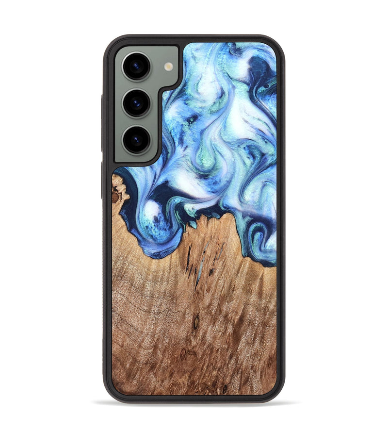 Galaxy S23 Plus Wood Phone Case - Jonna (Blue, 820665)