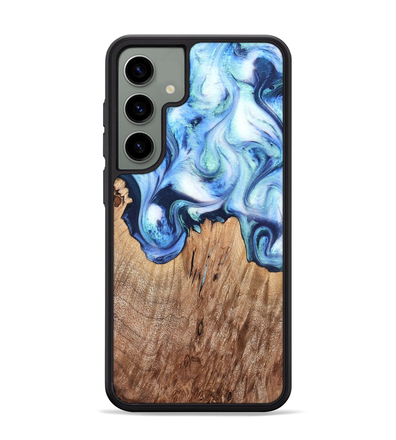 Galaxy S24 Plus Wood Phone Case - Jonna (Blue, 820665)
