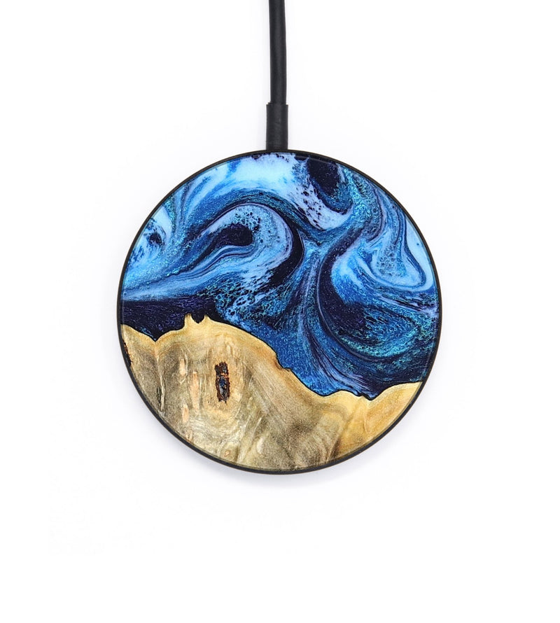 Circle Wood Wireless Charger - Normand (Blue, 820668)