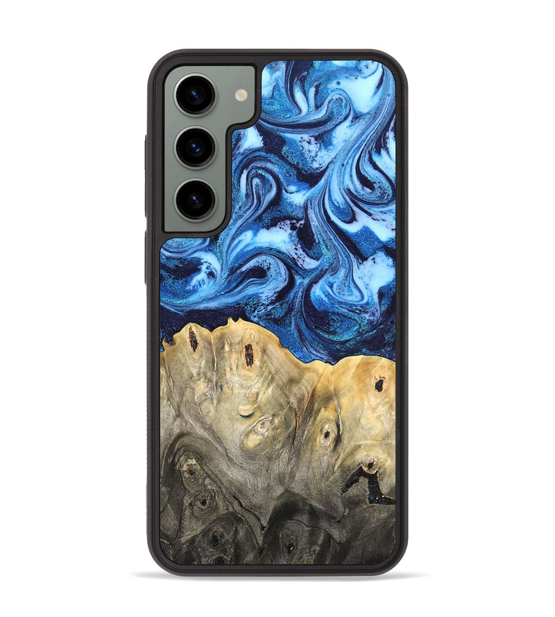 Galaxy S23 Plus Wood Phone Case - Normand (Blue, 820668)