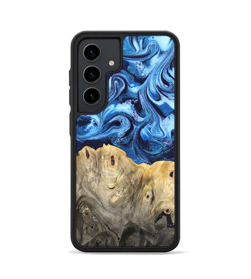 Galaxy S24 Wood Phone Case - Normand (Blue, 820668)