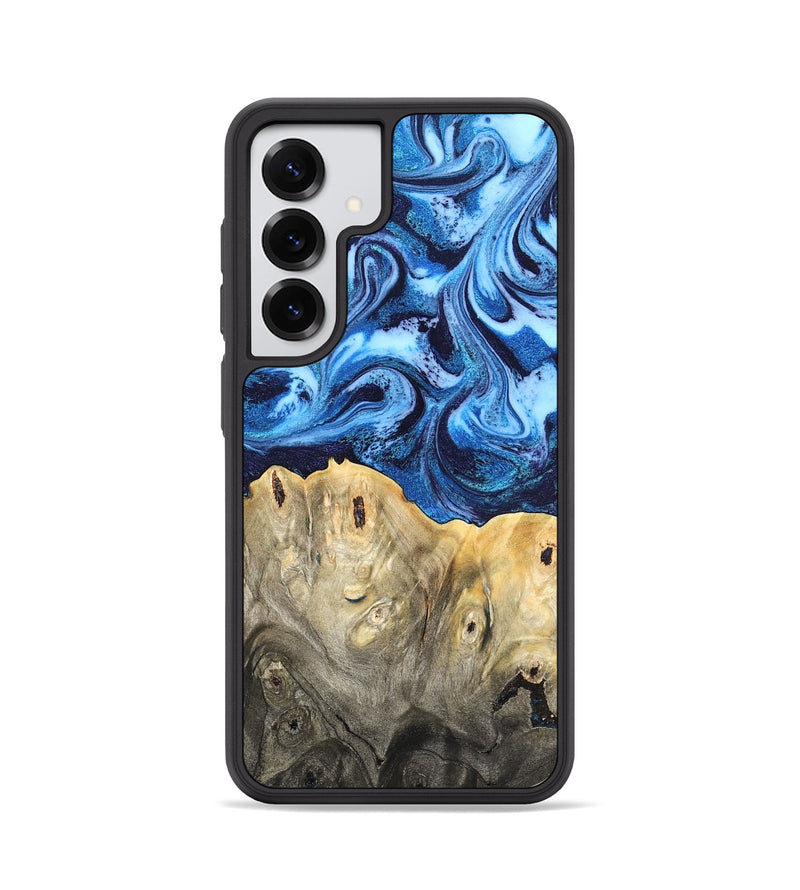 Galaxy S25 Wood Phone Case - Normand (Blue, 820668)