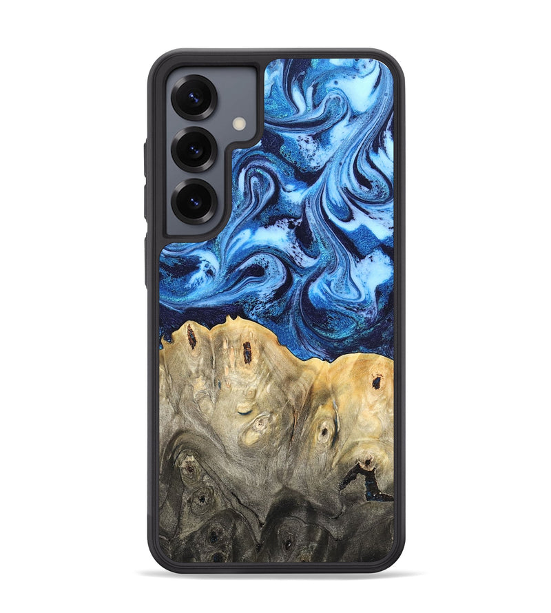 Galaxy S25 Plus Wood Phone Case - Normand (Blue, 820668)