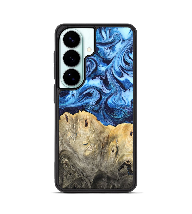Galaxy S26 Wood Phone Case - Normand (Blue, 820668)