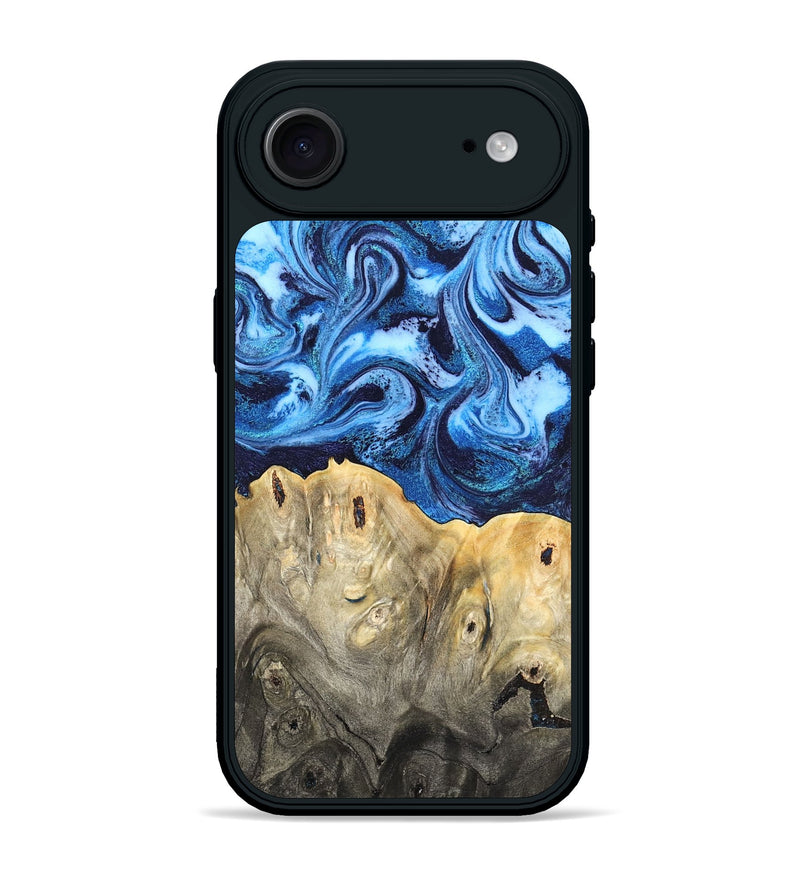 iPhone 17 Air Wood Phone Case - Normand (Blue, 820668)
