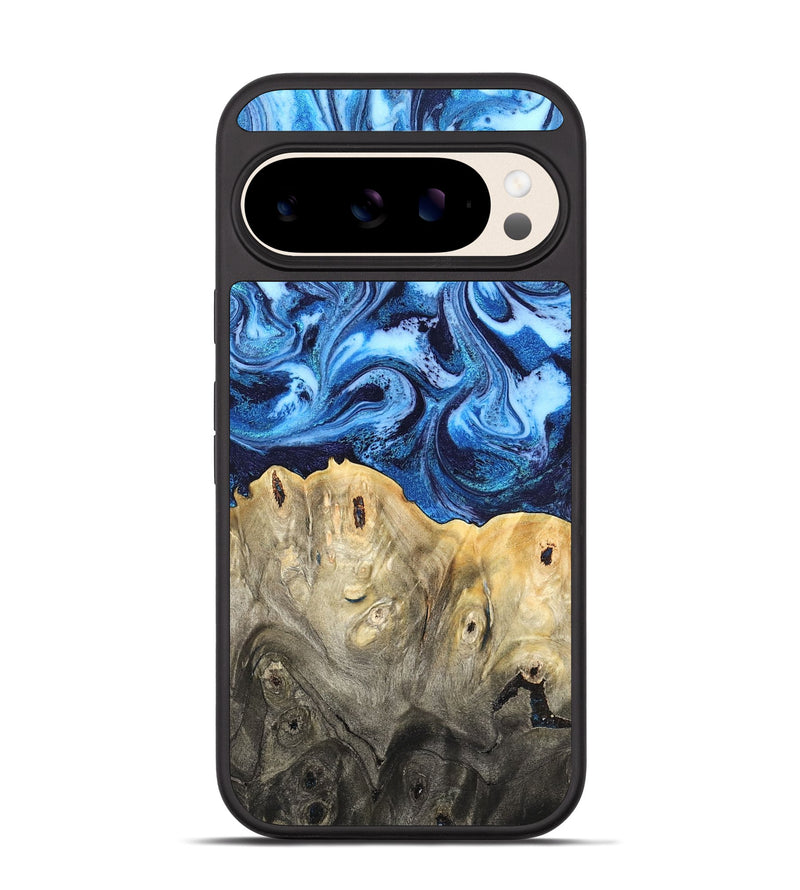 Pixel 10 Wood Phone Case - Normand (Blue, 820668)