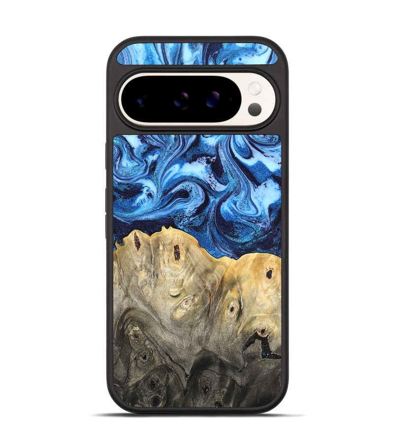 Pixel 9 Wood Phone Case - Normand (Blue, 820668)