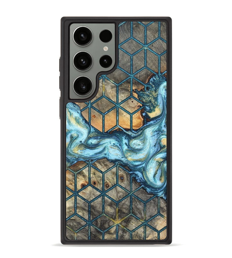 Galaxy S23 Ultra Wood Phone Case - Miley (Pattern, 820677)