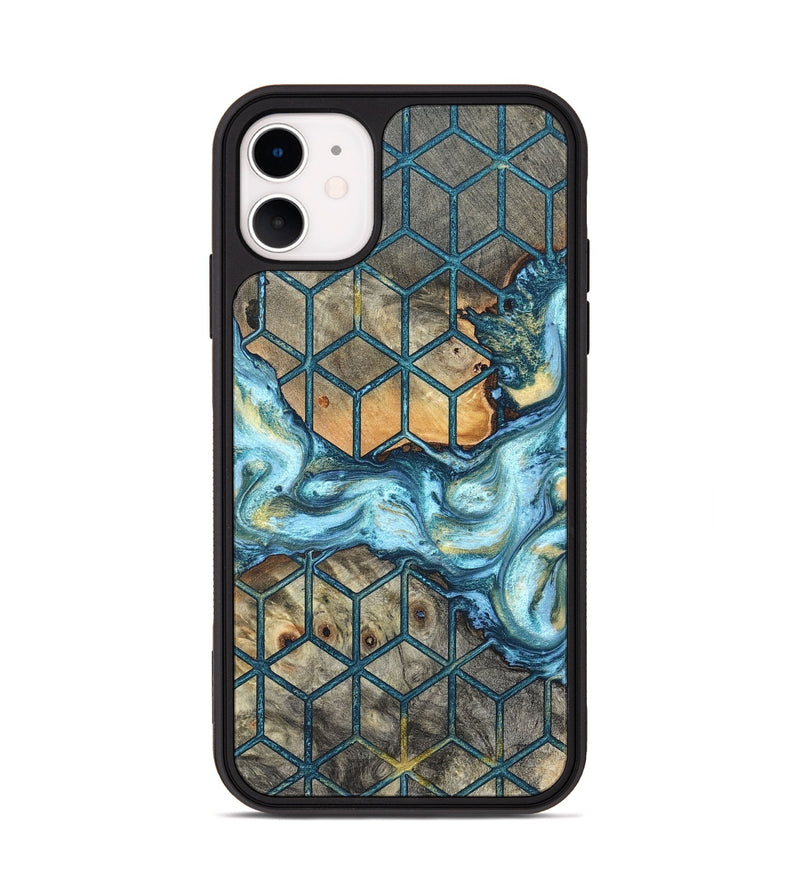 iPhone 11 Wood Phone Case - Miley (Pattern, 820677)
