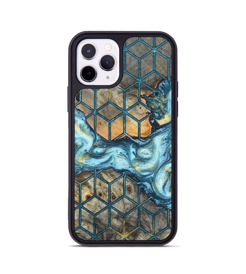 iPhone 11 Pro Wood Phone Case - Miley (Pattern, 820677)