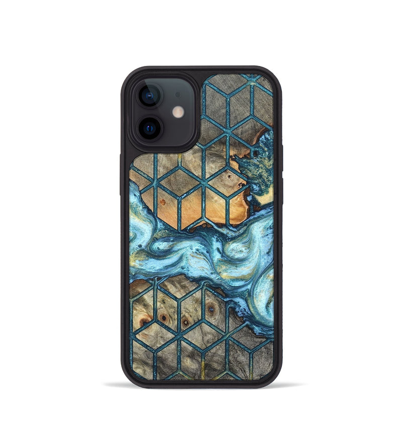 iPhone 12 mini Wood Phone Case - Miley (Pattern, 820677)
