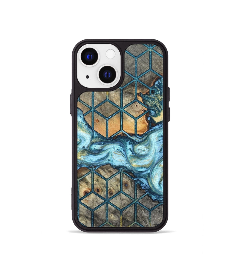 iPhone 13 mini Wood Phone Case - Miley (Pattern, 820677)
