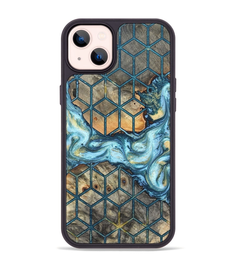 iPhone 14 Plus Wood Phone Case - Miley (Pattern, 820677)