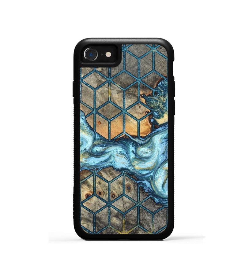 iPhone SE Wood Phone Case - Miley (Pattern, 820677)