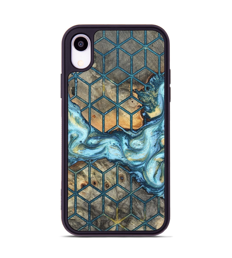 iPhone Xr Wood Phone Case - Miley (Pattern, 820677)