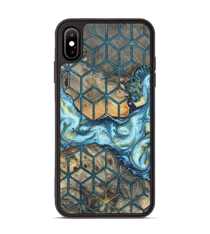 iPhone Xs Max Wood Phone Case - Miley (Pattern, 820677)