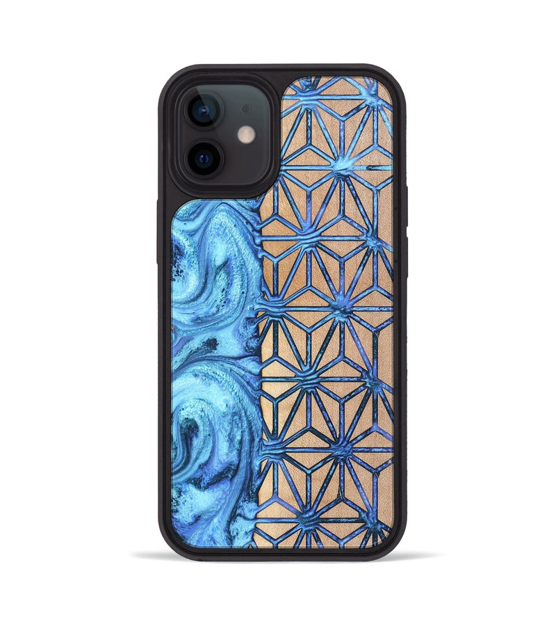 iPhone 12 Wood Phone Case - Greta (Pattern, 820679)
