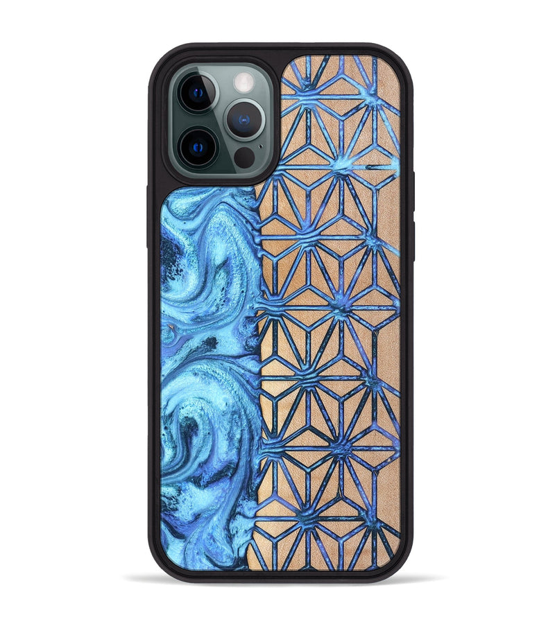 iPhone 12 Pro Max Wood Phone Case - Greta (Pattern, 820679)