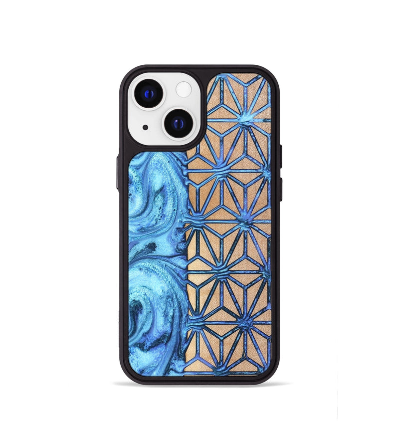 iPhone 13 mini Wood Phone Case - Greta (Pattern, 820679)