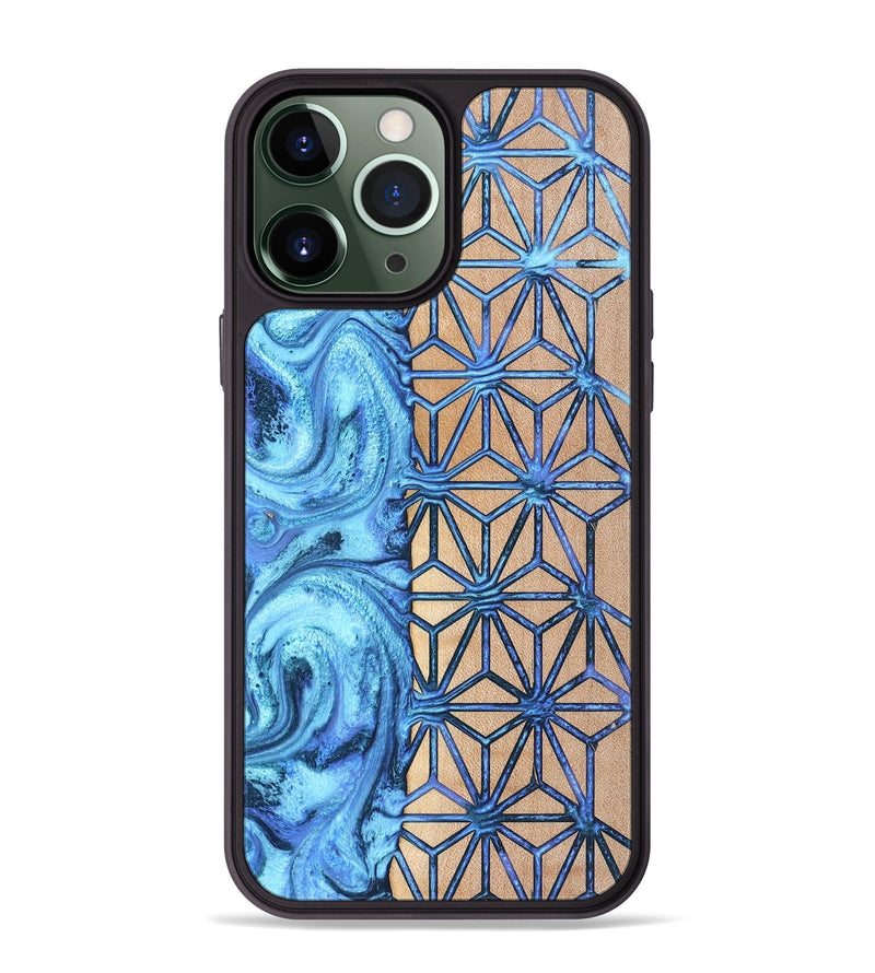 iPhone 13 Pro Max Wood Phone Case - Greta (Pattern, 820679)