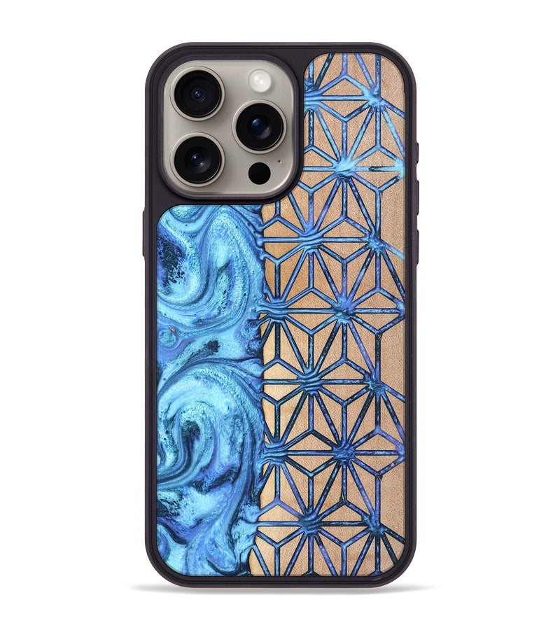iPhone 15 Pro Max Wood Phone Case - Greta (Pattern, 820679)