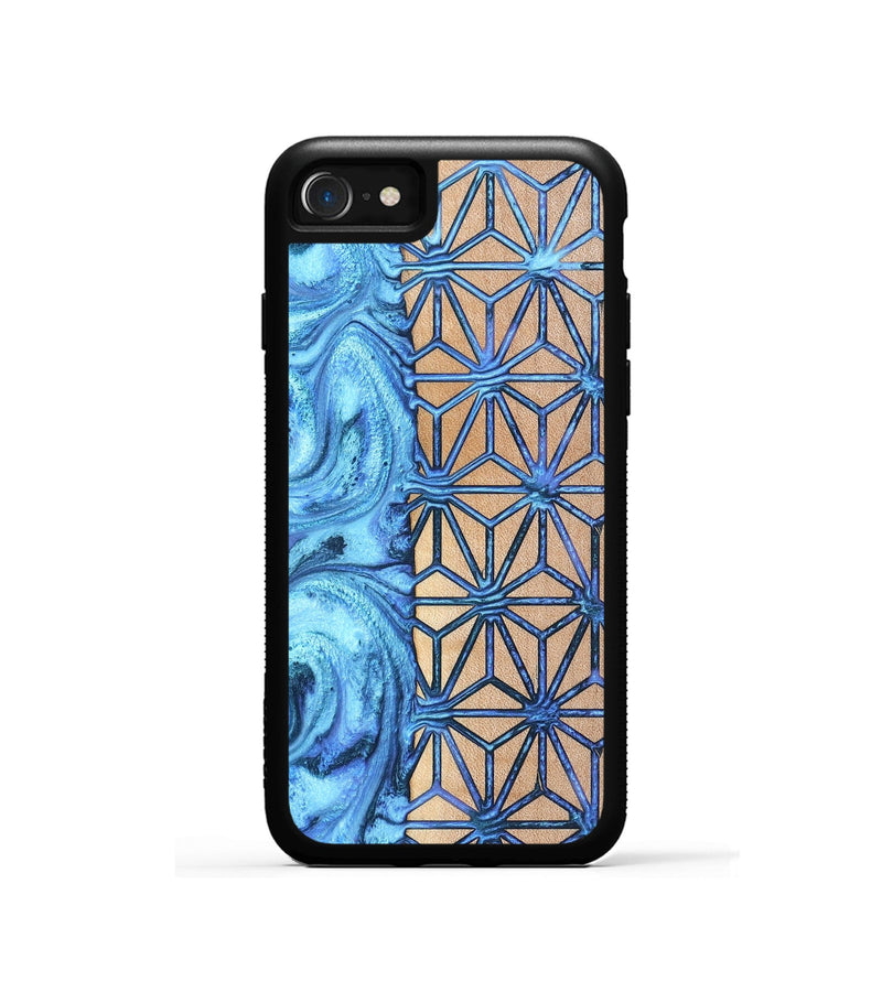 iPhone SE Wood Phone Case - Greta (Pattern, 820679)