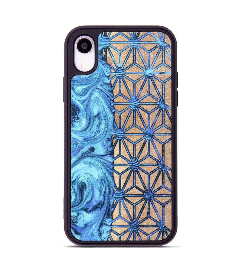 iPhone Xr Wood Phone Case - Greta (Pattern, 820679)