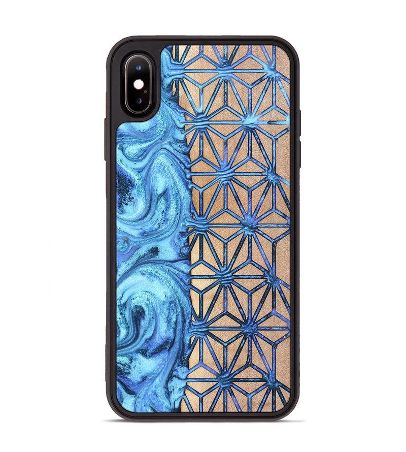 iPhone Xs Max Wood Phone Case - Greta (Pattern, 820679)