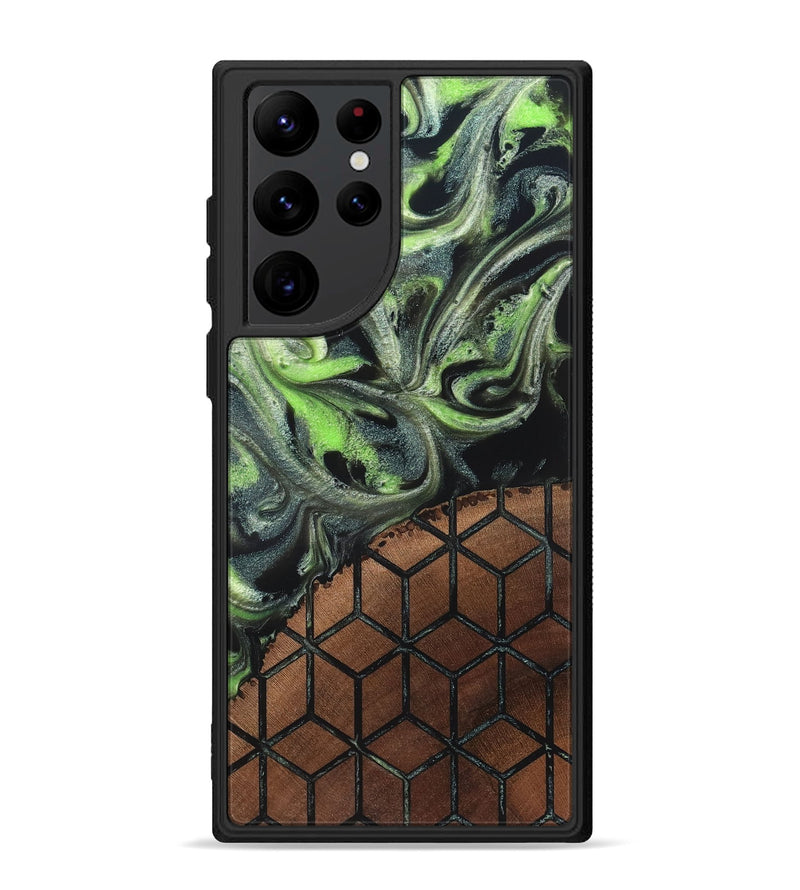 Galaxy S22 Ultra Wood Phone Case - Gracie (Pattern, 820682)