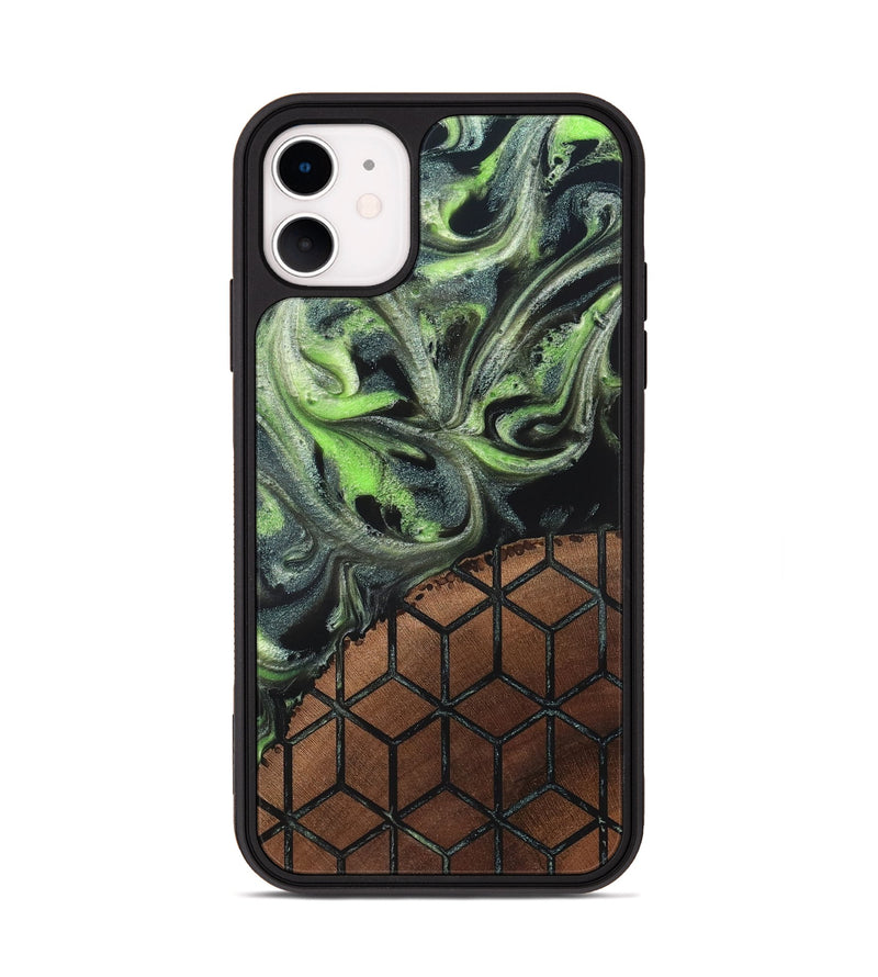 iPhone 11 Wood Phone Case - Gracie (Pattern, 820682)