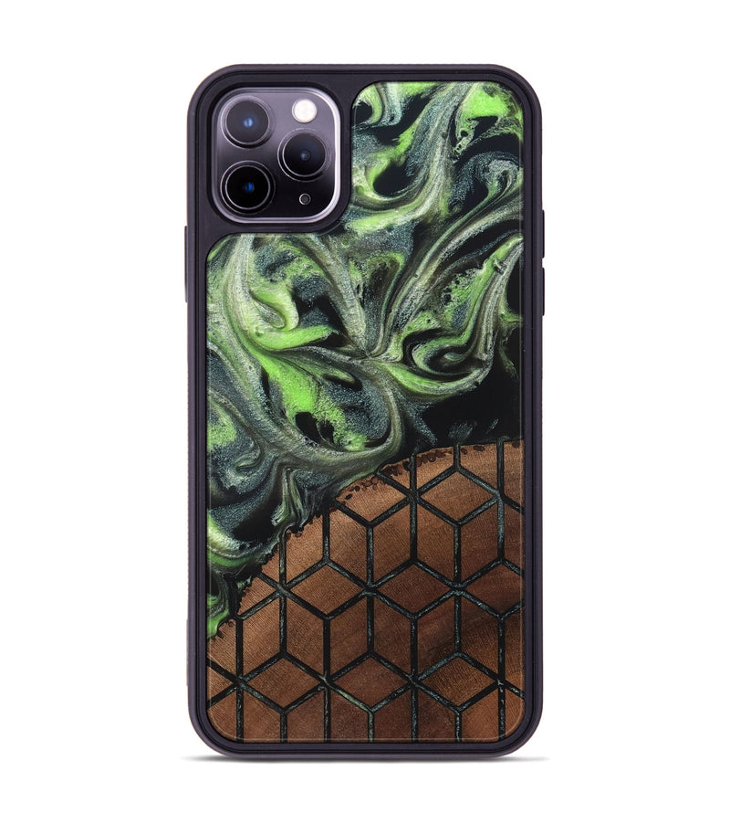 iPhone 11 Pro Max Wood Phone Case - Gracie (Pattern, 820682)