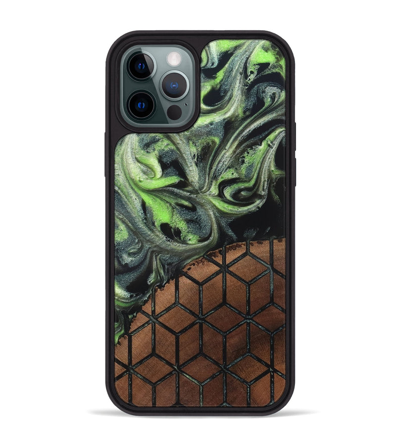 iPhone 12 Pro Max Wood Phone Case - Gracie (Pattern, 820682)