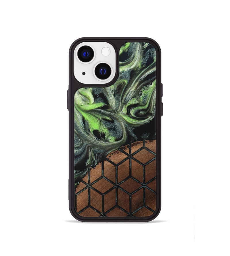 iPhone 13 mini Wood Phone Case - Gracie (Pattern, 820682)