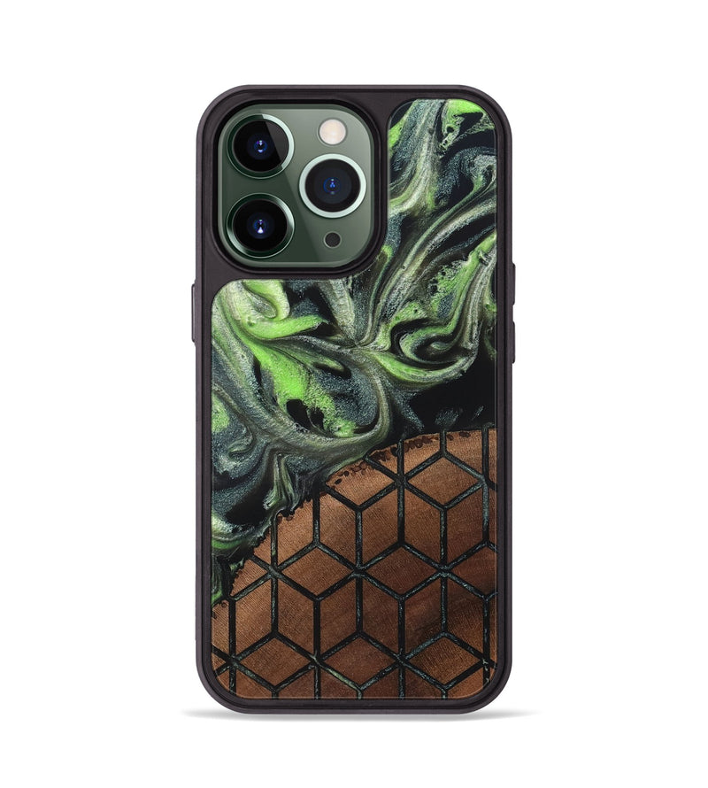 iPhone 13 Pro Wood Phone Case - Gracie (Pattern, 820682)