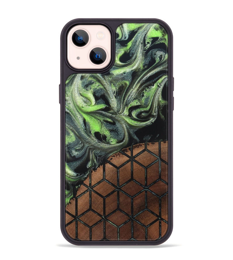 iPhone 14 Plus Wood Phone Case - Gracie (Pattern, 820682)