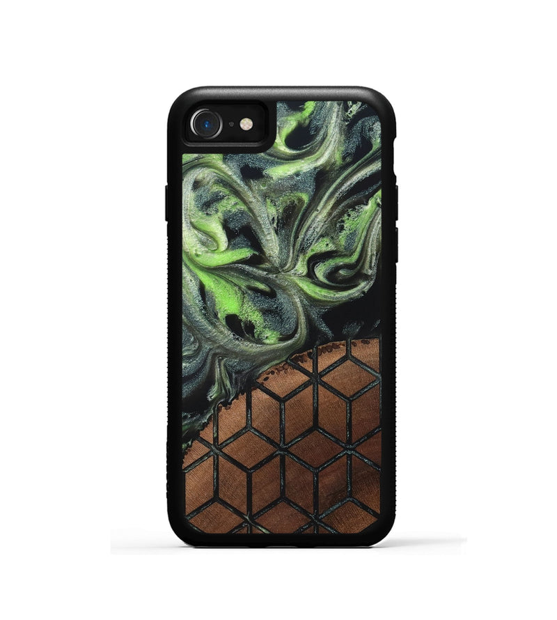 iPhone SE Wood Phone Case - Gracie (Pattern, 820682)
