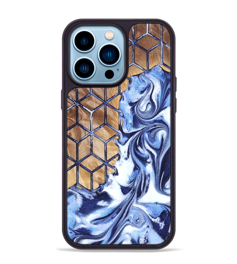 iPhone 14 Pro Max Wood Phone Case - Richard (Pattern, 820683)