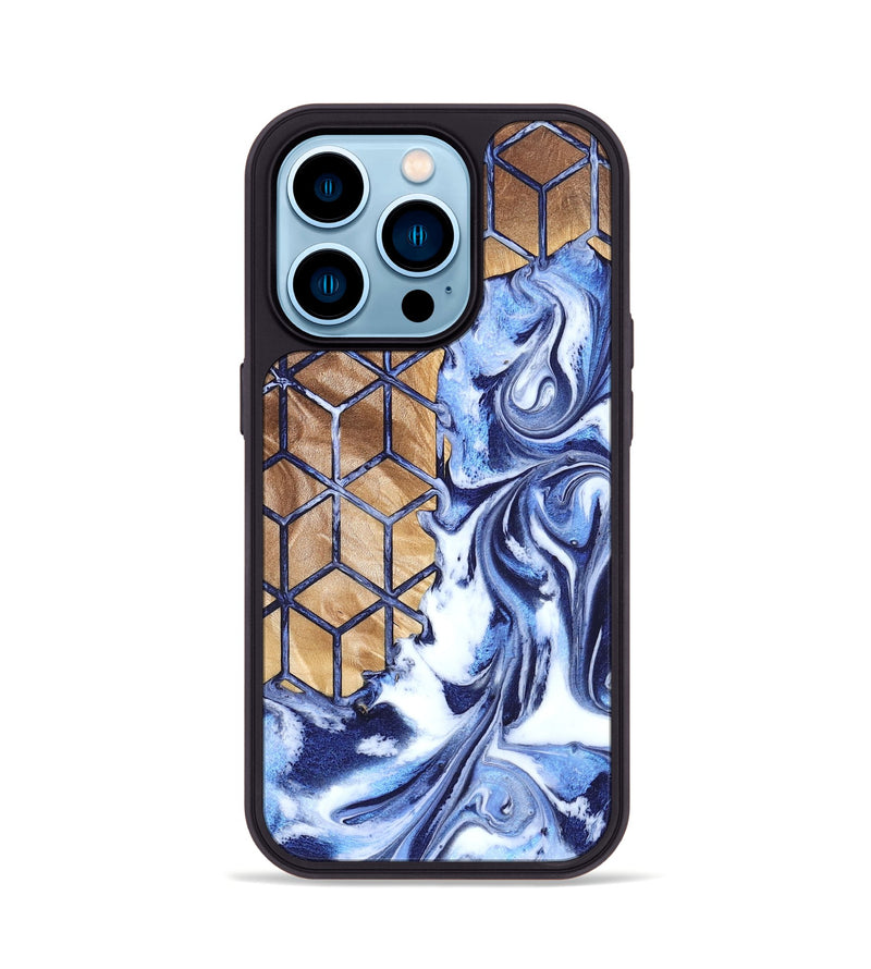 iPhone 14 Pro Wood Phone Case - Richard (Pattern, 820683)
