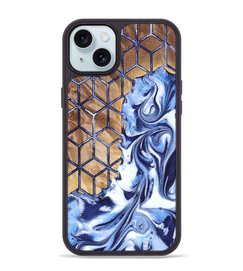 iPhone 15 Plus Wood Phone Case - Richard (Pattern, 820683)