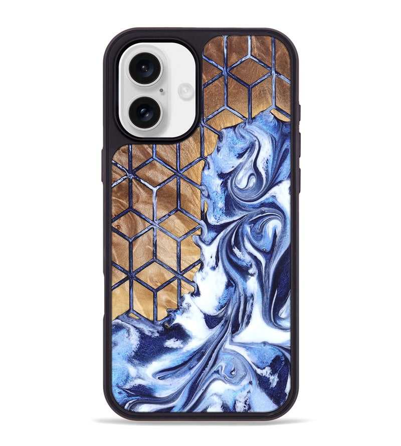 iPhone 16 Plus Wood Phone Case - Richard (Pattern, 820683)